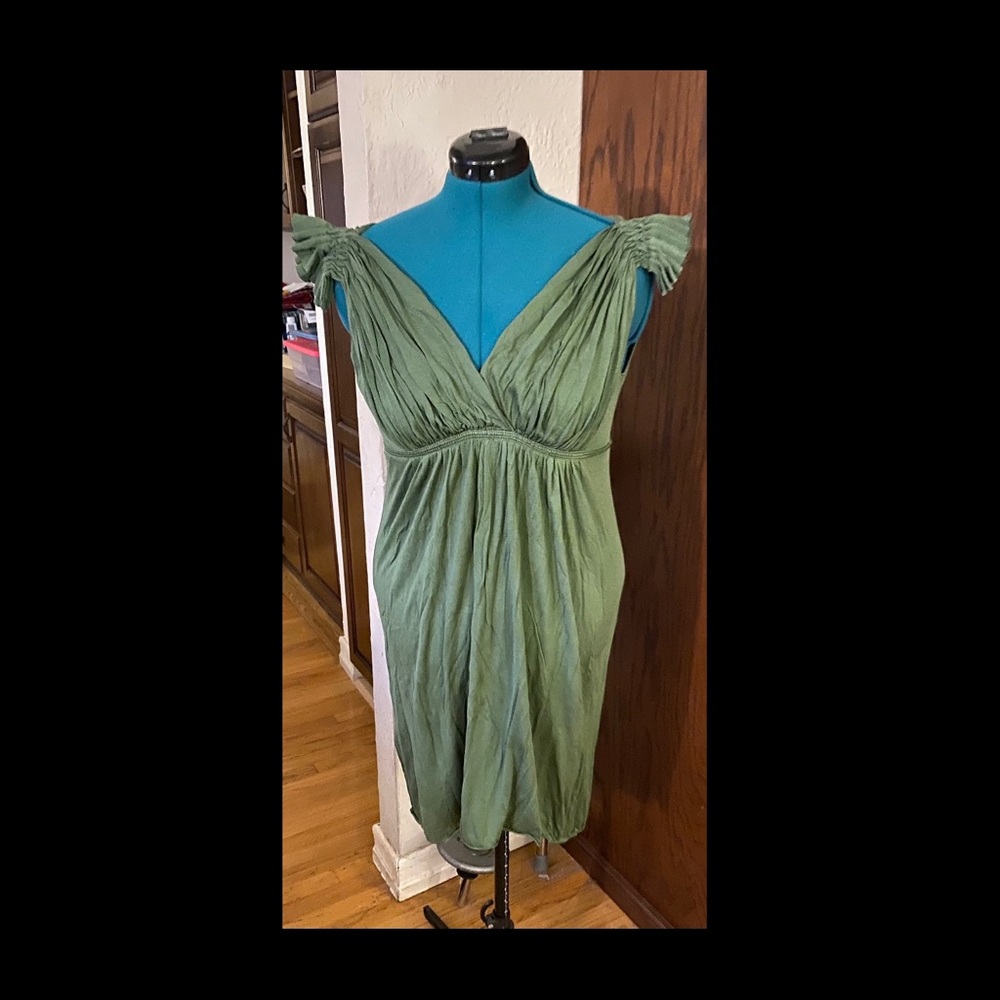 Leon Max silk and wool dress